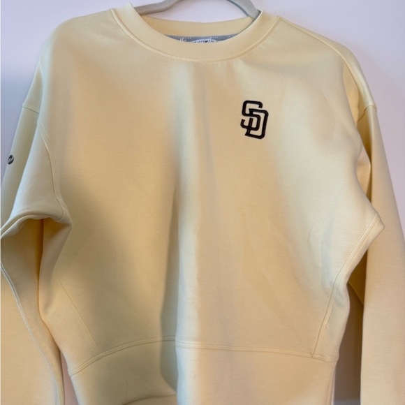 San Diego Padres Yellow Crewneck Sweatshirt - Picture 2 of 5